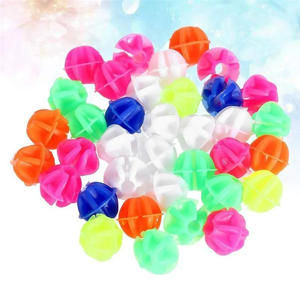 

Round Motorcycle Spokes Spoke Flower Spoke 36 Pcs Ball Beautiful Luminous Beads Motor Decoration