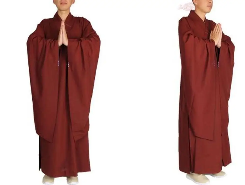 Унисекс 6 цветов высокое качество искусственная кожа халат для медитации одежда