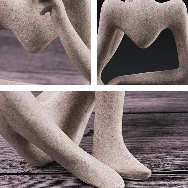 

the Thinker Statue Office Home Decoration Desktop Decoration Study Room Living Room Office Character Decoration