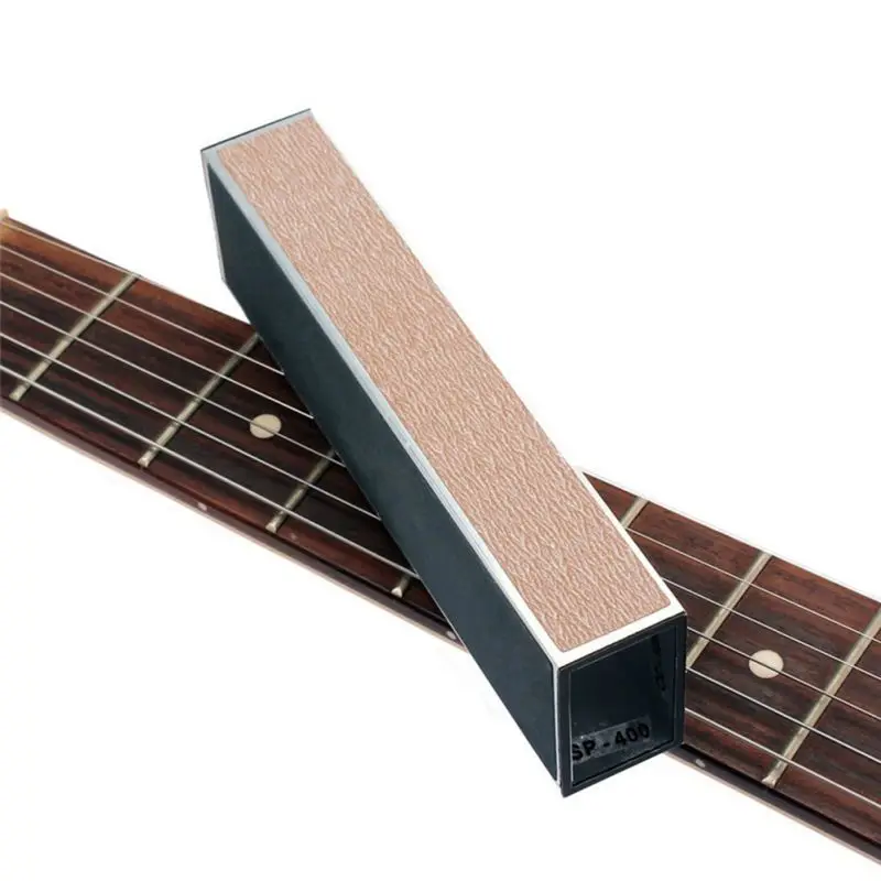 Напильник для выравнивания гитары с наждачной бумагой Luthier инструмент