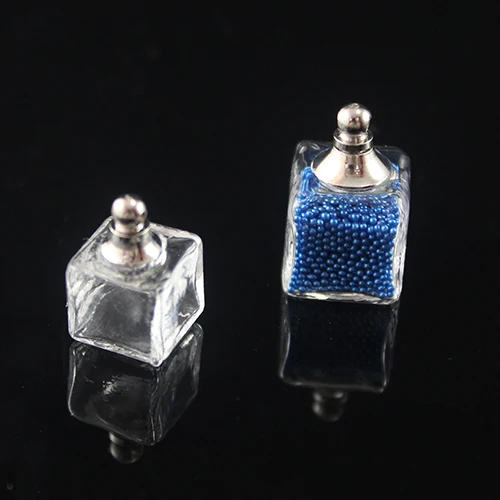 Пустой шар из полого стекла с металлической винтовой крышкой и резиновым