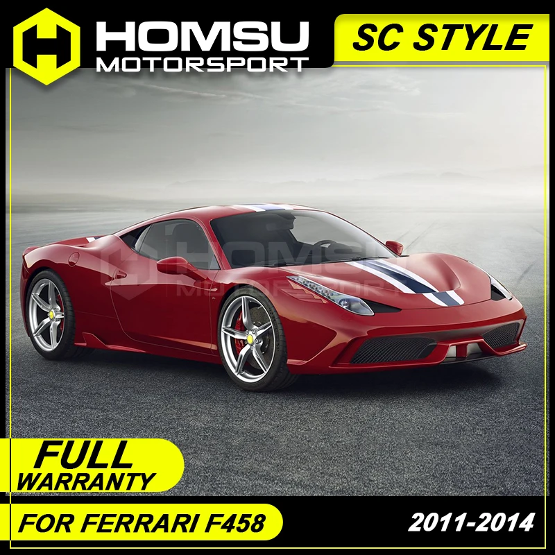 Неокрашенный комплект кузова автомобиля SC style FRP передний задний бампер боковые