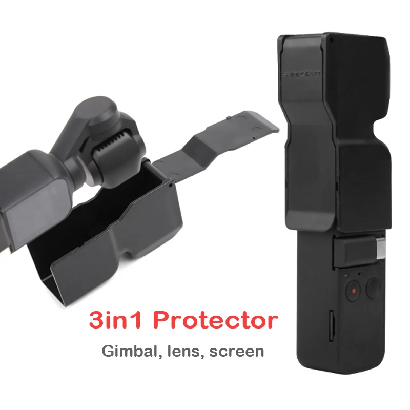 Защитный чехол для DJI OSMO POCKET Gimbal защита экрана камеры Osmo Pocket Lens Cap Cover All surround