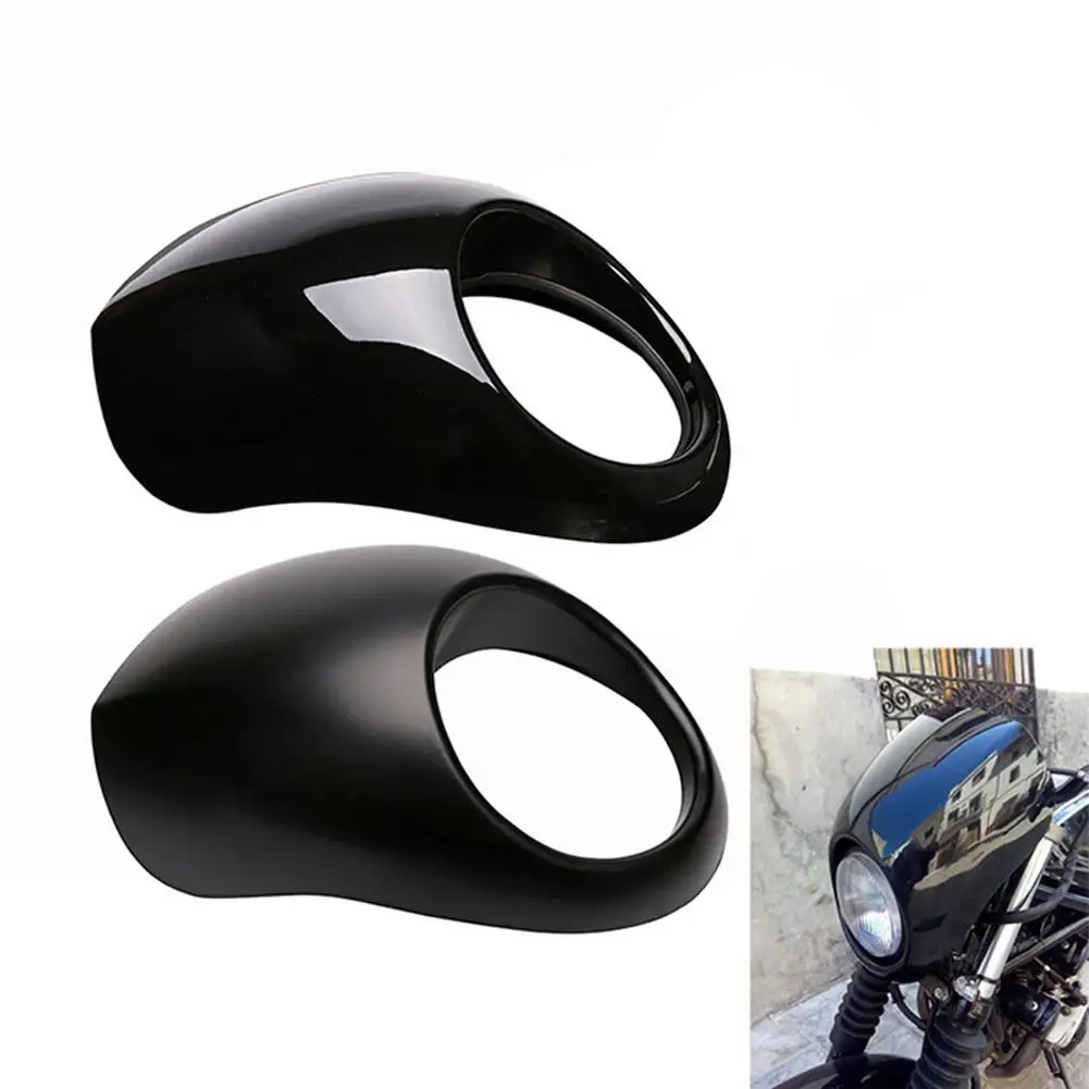 

For Sportster Dyna 883 Motorcycle Front Headlight Cowl Fairing Retro Mask