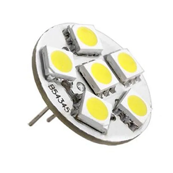 6 SMD светодиодный светильник G4 12V DC Точечный теплый белый | Дом и сад