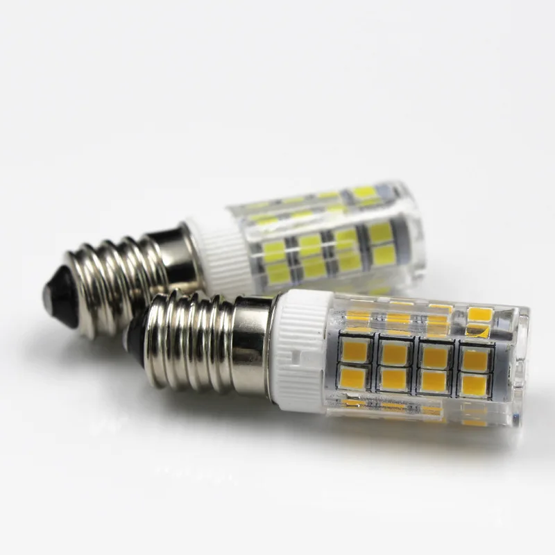 E14 светодиодный светильник 3 Вт 5 7 9 12 15 AC220V SMD2835 Точечный ампульная Люстра