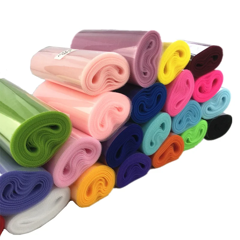 25 ярдов Блестящий рулон тюля с блестками свадебное украшение золотой лазер