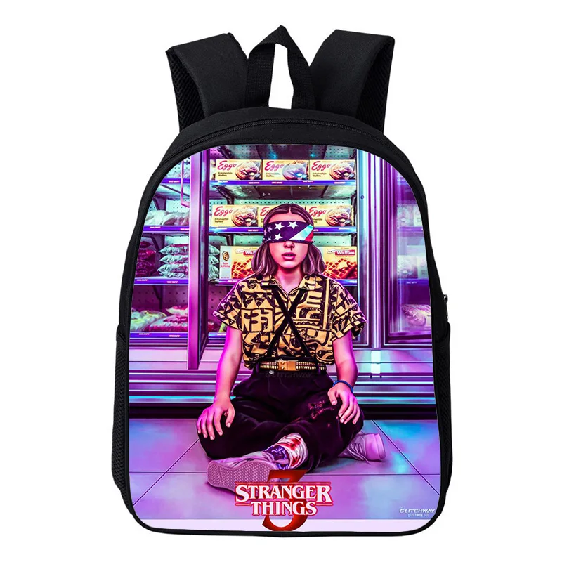 

Mochilas Stranger Things Kindergarten Backpack Kids 3D Anime Pattern BookBag For Boys Girls School Bags Toddler School Bag Pack