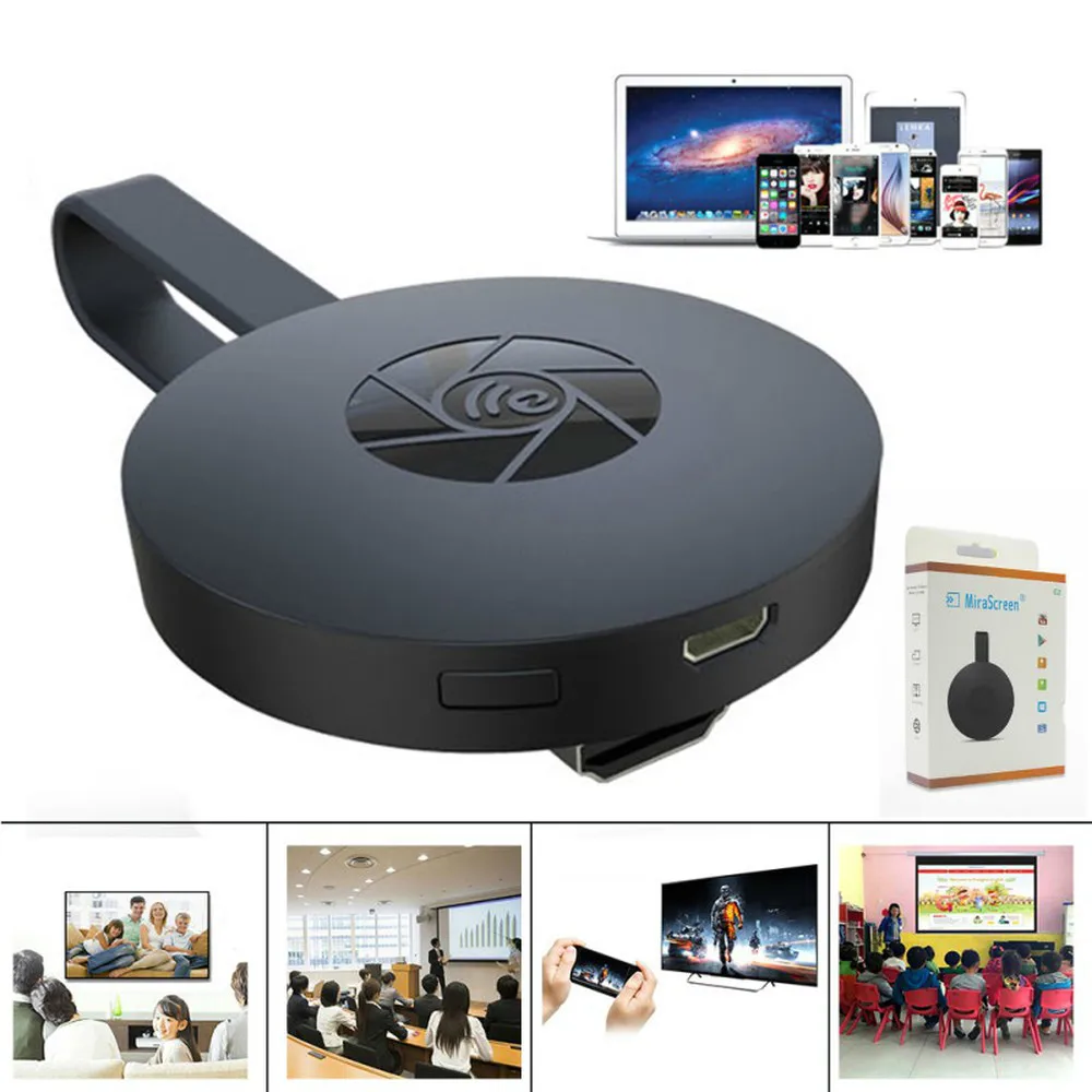 G2 1080P HD TV Stick Mirascreen Android WiFi Дисплей Dongle приемник для Airplay Media Streamer адаптер с