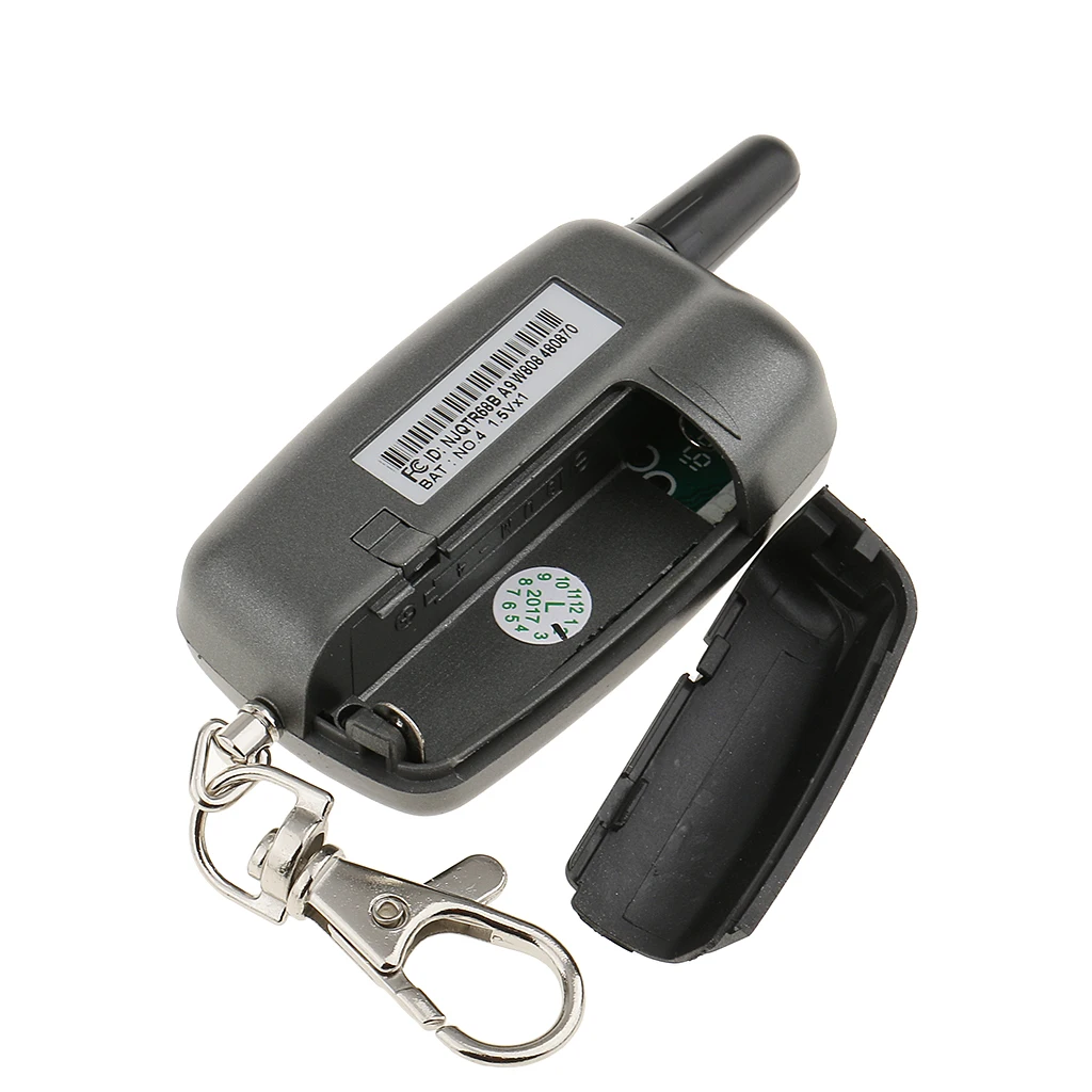 

Plastic 2-Way Car Alarm System Remote Controller Keychain For StarLine A9