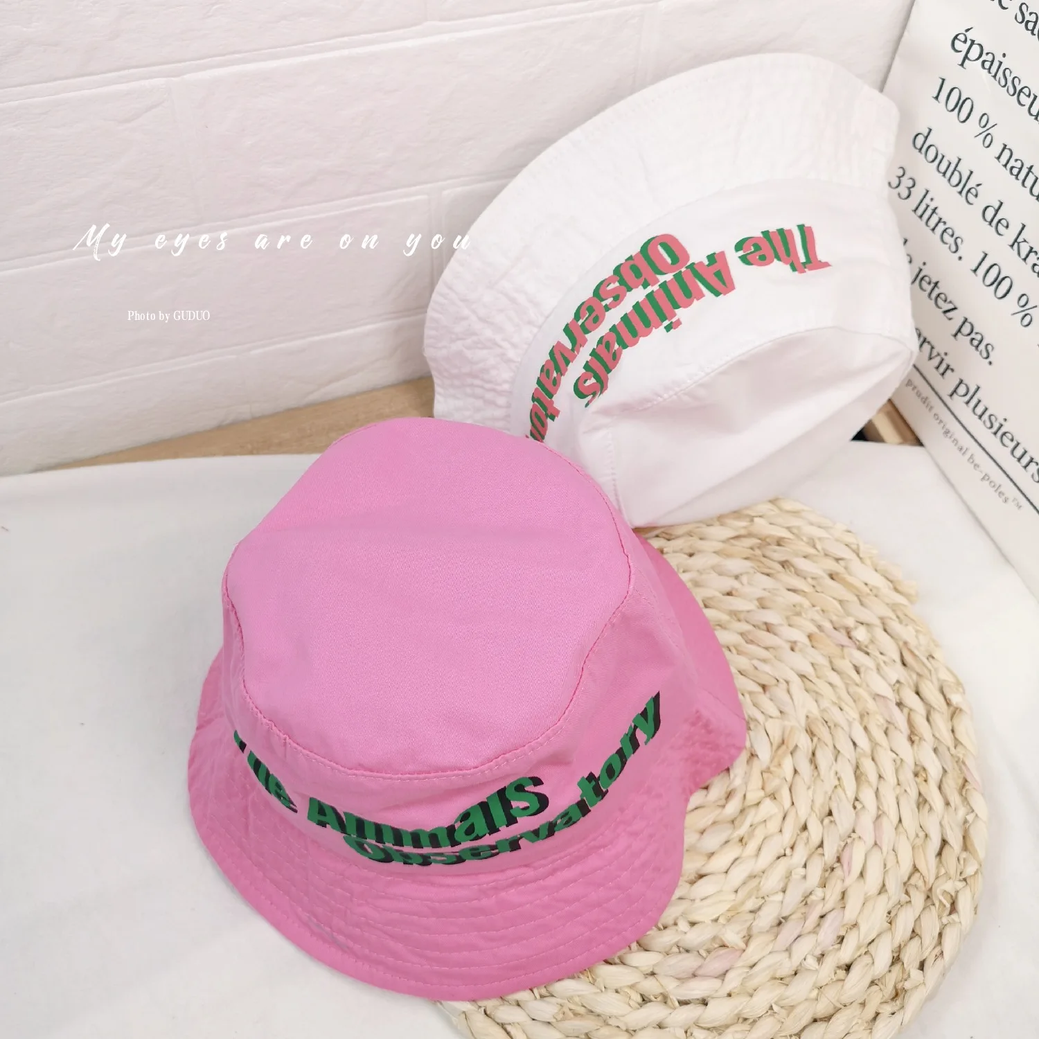 Южная Корея Dongdaemun Стиль Знаменитостей детей xia mao Lettered Панама шляпа |