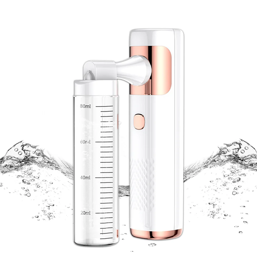 

Oxygen injection instrument High Pressure Nano Spray Face Sreamer Nano Facial Water Oxygen Injection Instrument Skin Care Tool