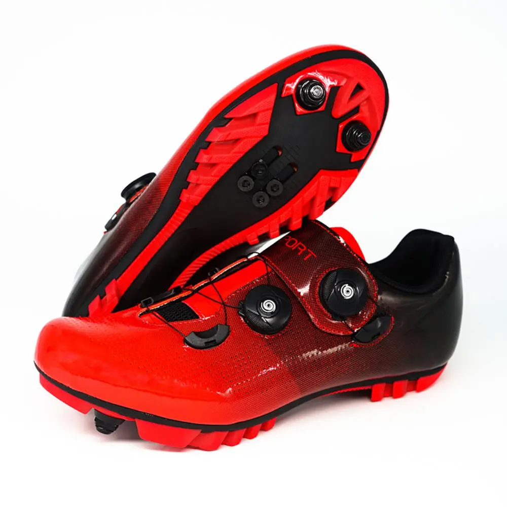 

Professional High Quality Cycling Shoes MTB Self-Locking Cleat Racing Road Bike Shoes Men Ultralight Breathable Bicycle Sneakers