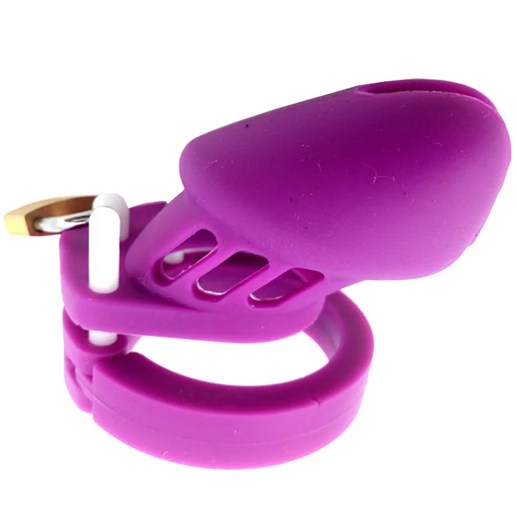 Purple Short Only Degree Rode в скандинавском стиле силиконовый мужской пояс целомудрия Cb600 cynominium кольцо набор J клетка секс-товары для взрослых - Цвет: Purple Short