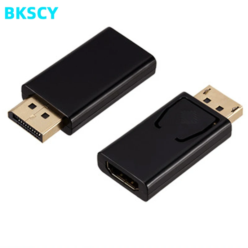 Переходник Bkscy DP папа HDMI мама адаптер 1080P порт дисплея разъем для видео и аудио