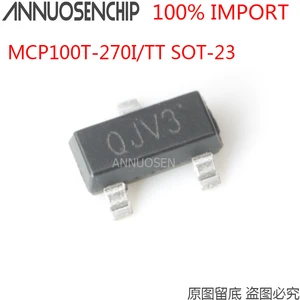 50PCS 100% Imports SOT-23 MCP100T-270I/TT MCP100T-300I/TT MCP100T-450I/TT