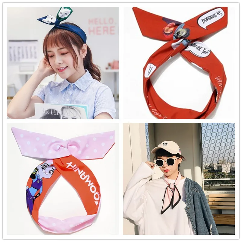 

Korean Headdress Headband Retro Tie For Woman Girls Hair Accessorys Fashion Headband Outdoor Cute Hair Pin For Girls Dress Up