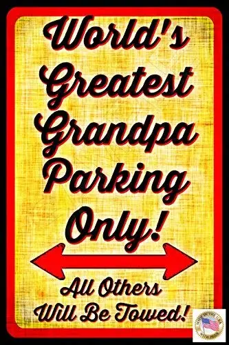 Лучшая в мире парковка для Дедушки! 8X12 всепогодные металлические забавные