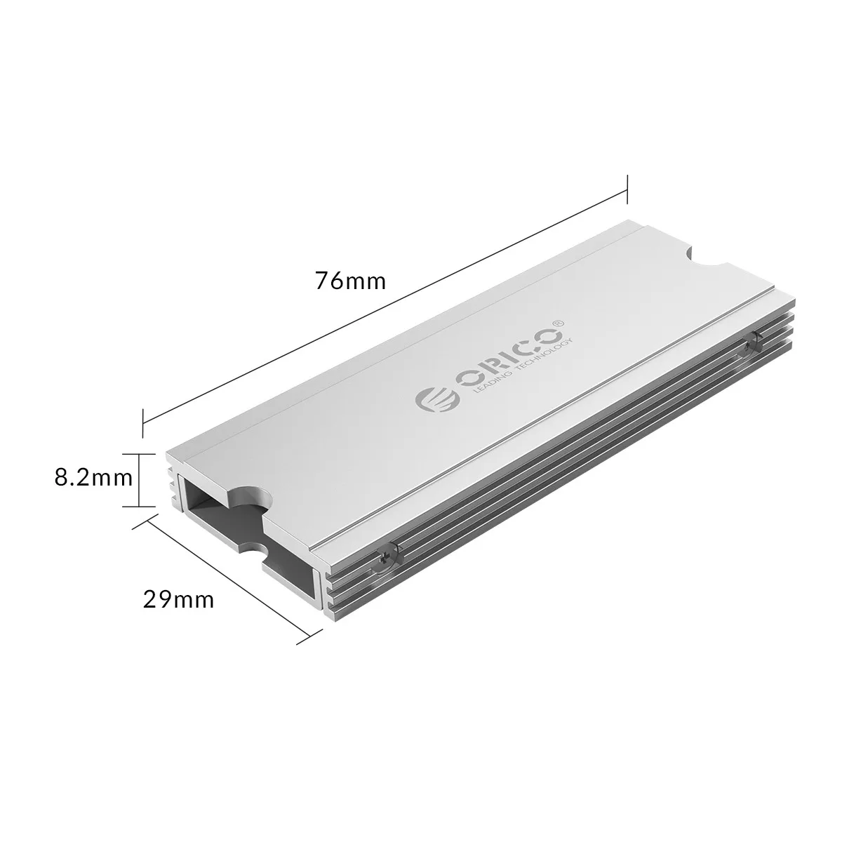 ORICO теплоотвод радиатор SSD Охлаждающий радиатор для M.2 NGFF 2280 PCI-E NVME радиатор SSD кулер