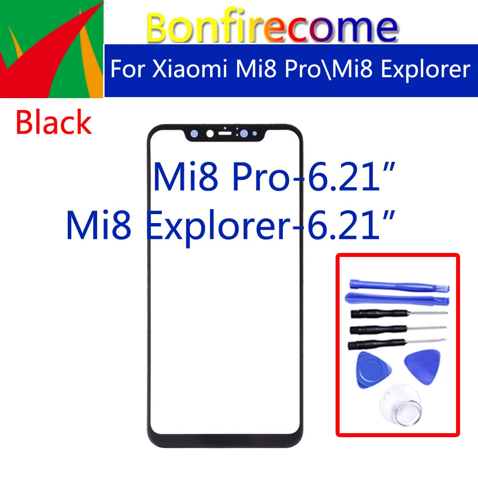 Для Xiaomi Mi 8 Pro Mi8 Pro/Mi8Pro/Mi8 UD сенсорный экран передняя панель стеклянная линза