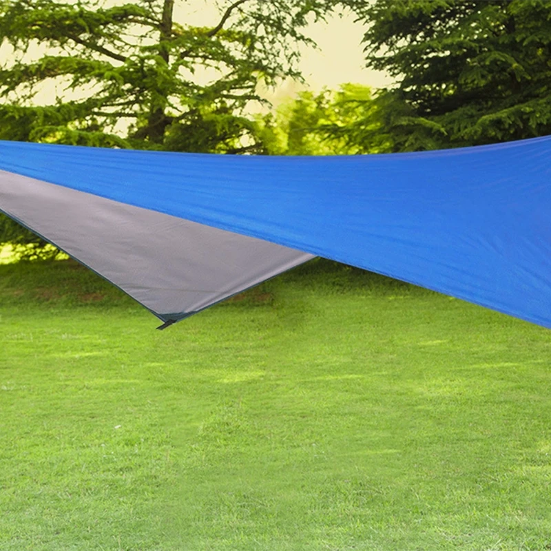 

2 in 1 Lightweight Portable Outdoor Camping Hammock Mosquito Net Hammock Tent With Waterproof Canopy Awning Netting Set