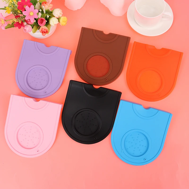 

Anti-skid Coffee Tamper Mat Espresso Pad Coffee Tamping Holder Tampers Rubber Corner Pad Silicone Coffeeware Tamping Mat