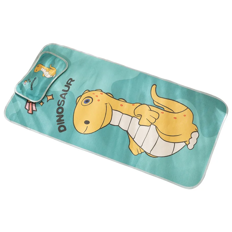 

Dinosaur Baby Mattresses Summer Cool Sleeping Mat Breathable Mattress Pads Toddler Crib Cot Cozy Nap Pads Infant Bed Mat Fashion