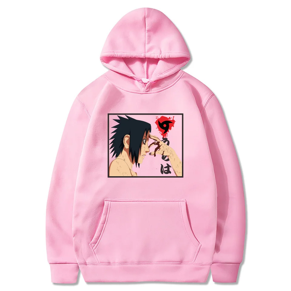 

Japanse Anime Naruto Sasuke Hoodies Sweatshirt Manga Uchiha Itachi Streetwear Pullovers Jumperr Teens Men/Female Long Sleeve Top