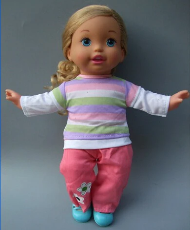 A 14 дюймов 35 см Reborn Baby Doll Одежда Платье Набор для baby doll костюм наряд - Цвет: A