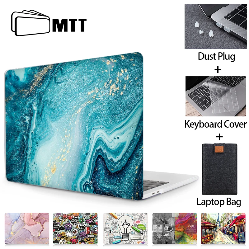 Чехол MTT для ноутбука 2020 дюйма Macbook Air Pro чехол 11 12 13 15 16 дюймов air Funda a2179 a2289 a2251