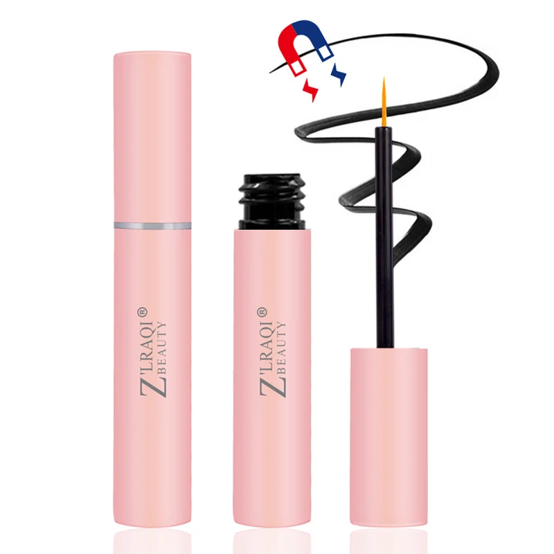 Новинка натуральные длинные магнитные накладные ресницы магнит жидкая подводка