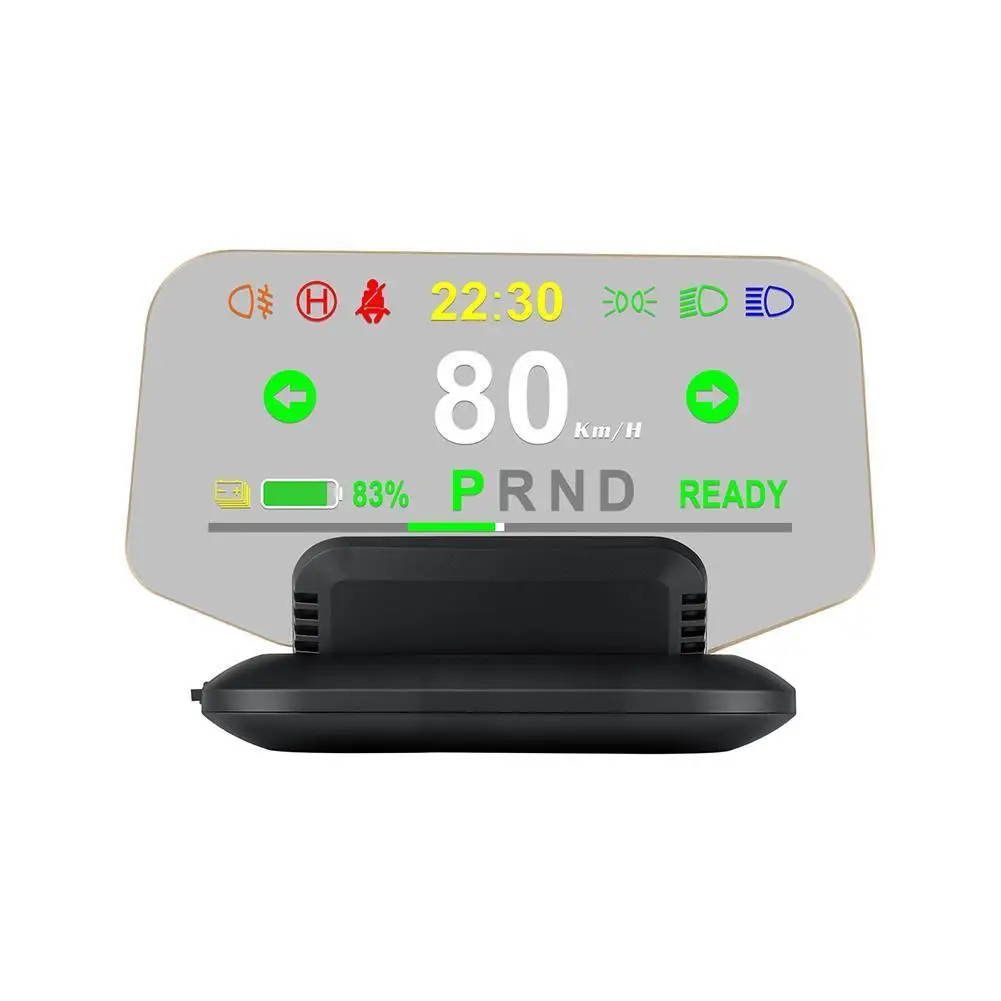 

New Applicable to Model 3 & Y Car Head up Display GPS System Speedometer Windshield Projector Car Electronics Accessories