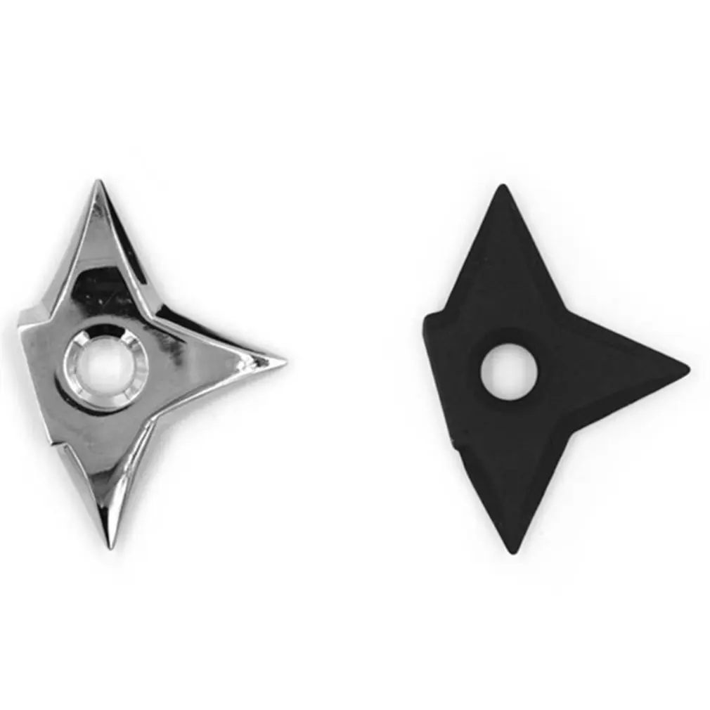 

Fashionable Fridge Magnet Samurai Shuriken Ninja Dart Triangular Five-pointed Star Refrigerator Message Sticker Kids Toy