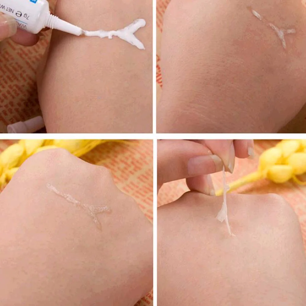 Клей для ресниц прозрачный Белый/Темный черный водонепроницаемый клей накладных