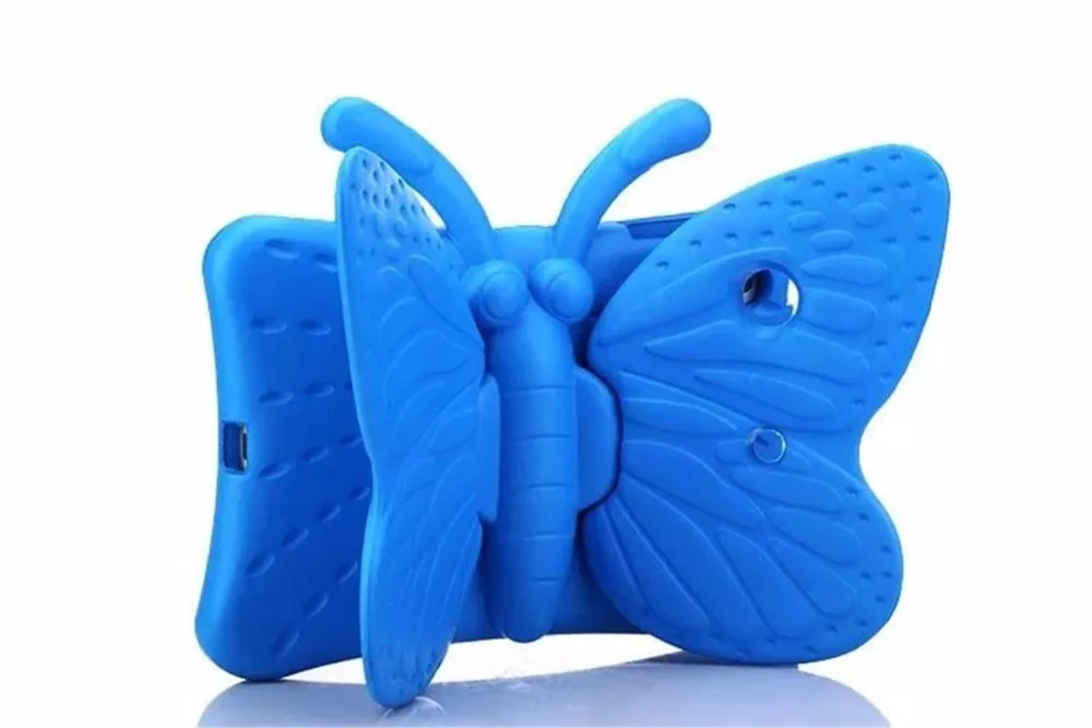 Силиконовый чехол EVA с бабочкой для Ipad Mini 1 2 3 4 5 7,9 детская удобная переноска ударопрочный моющийся стоячая таблетница для iPad mini 4