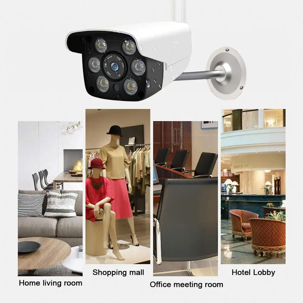 IP камера HD 1080P уличная Водонепроницаемая с поддержкой Wi Fi 2 МП|Камеры