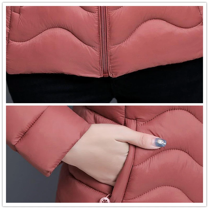 

2020 new arrival Autumn Young fashion Short Jackets women Outwear trend slim Jacket coats female Warm Thin Cotton parkas