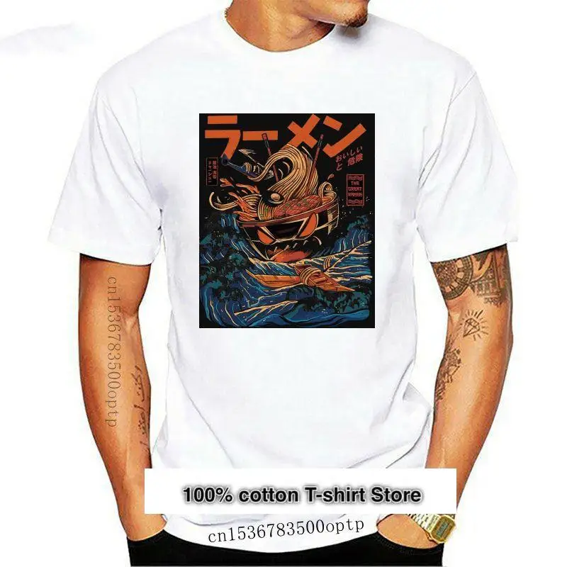 

Camisetas de diseño del gran Ramen Off Kanagawa para hombre, ropa de Harajuku japonés, Hip-Hop, ropa de calle, 2021