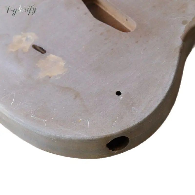 Детский корпус электрогитары ST гитары серый мини с матовой отделкой детали