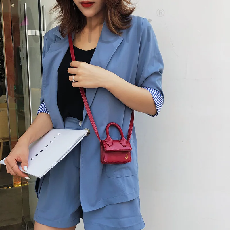 Модная супермаленькая Маленькая женская сумка-мессенджер с цепочкой роскошная