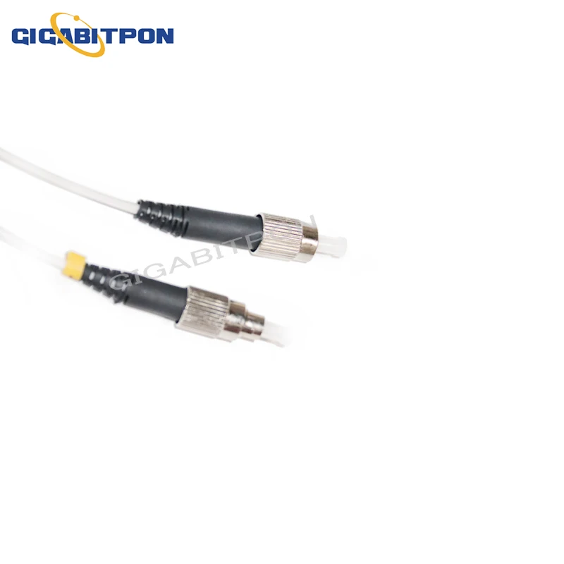 Single-mode 2 steel 2-core jumper G675A1FTTH fiber 4 connector 2FC/UPC-2FC/UPC outdoor and internal drop cable SM10-500M