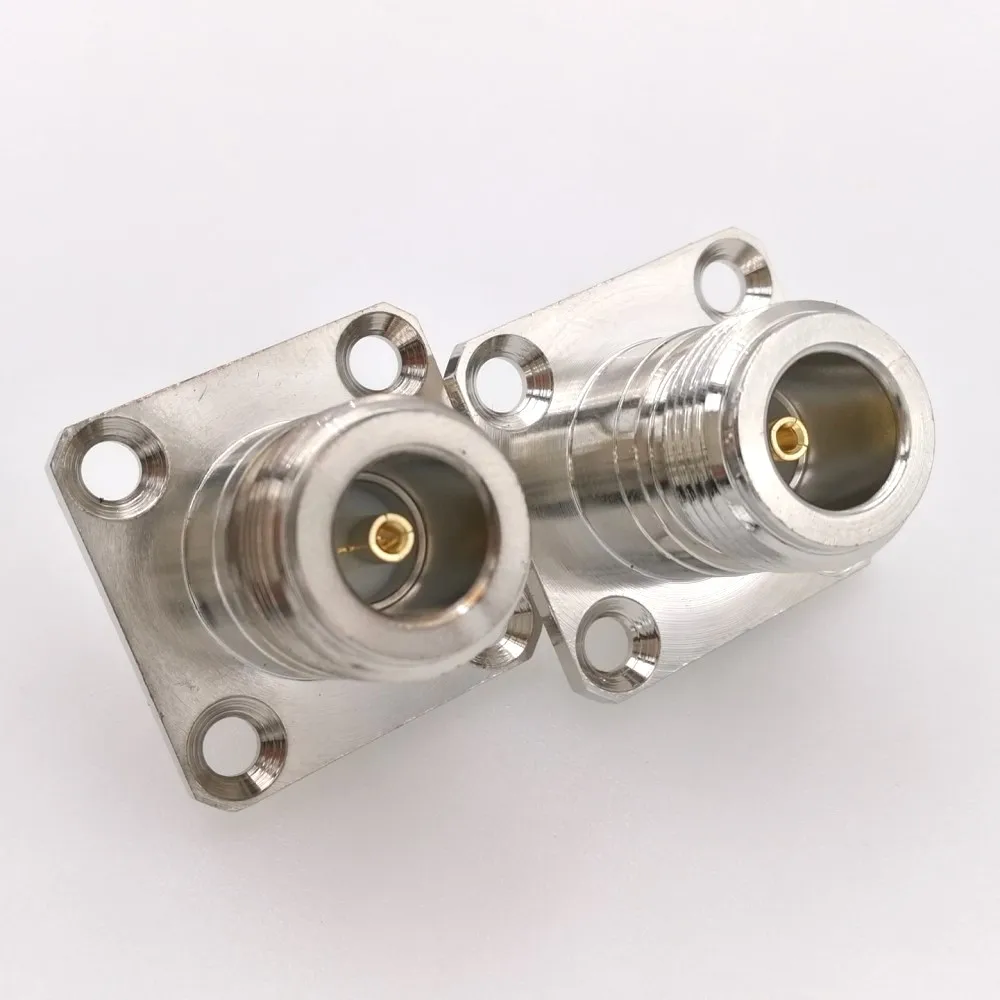 N гнездовой разъем для обжима панели RF кабеля RG58 LMR195 RG142|connector crimp|connectors for cablesconnector n