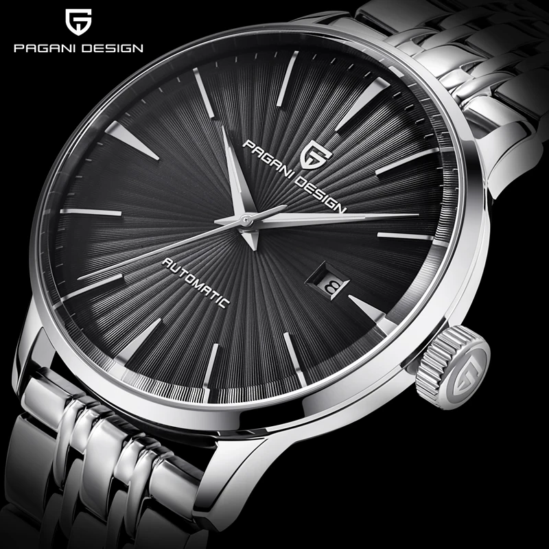 Mechanical Wristwatch PAGANI DESIGN Brand Luxury Men Watches Automatic Watch Men Stainless Steel Waterproof Business Sport Clock