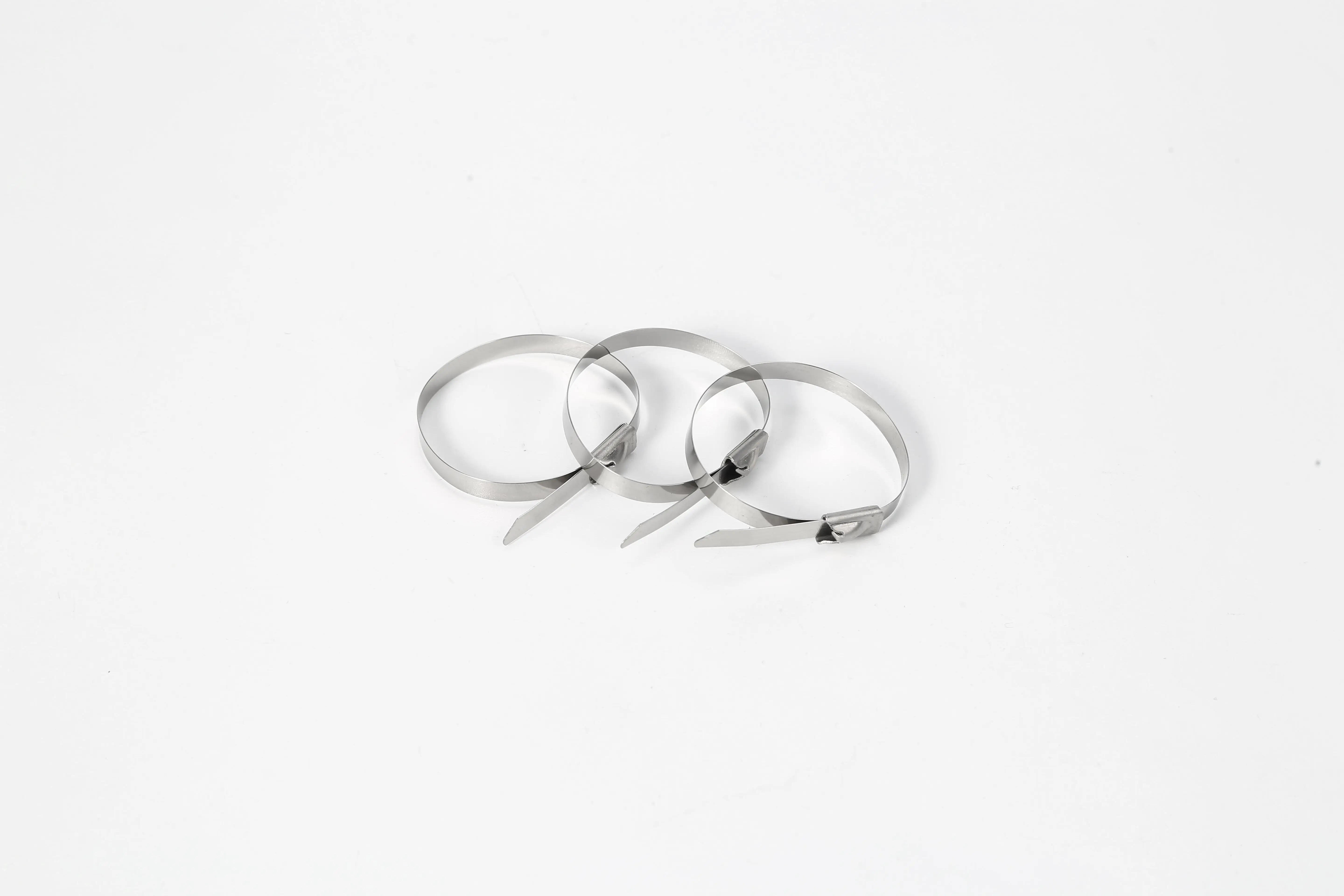 

100PCS 4.6x1750/1800/1850mm STAINLESS STEEL METAL CABLE TIES TIE ZIP WRAP EXHAUST HEAT STRAPS INDUCTION PIP