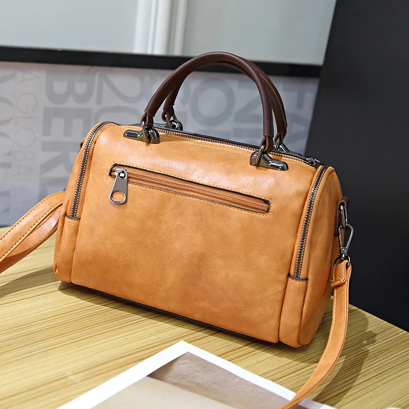 

AECLVR 2020 New Arrival Brand women's handbag for Ladies Retro PU Leather Crossbody Bag Female Crossbody Bags Hot Large Tote Bag