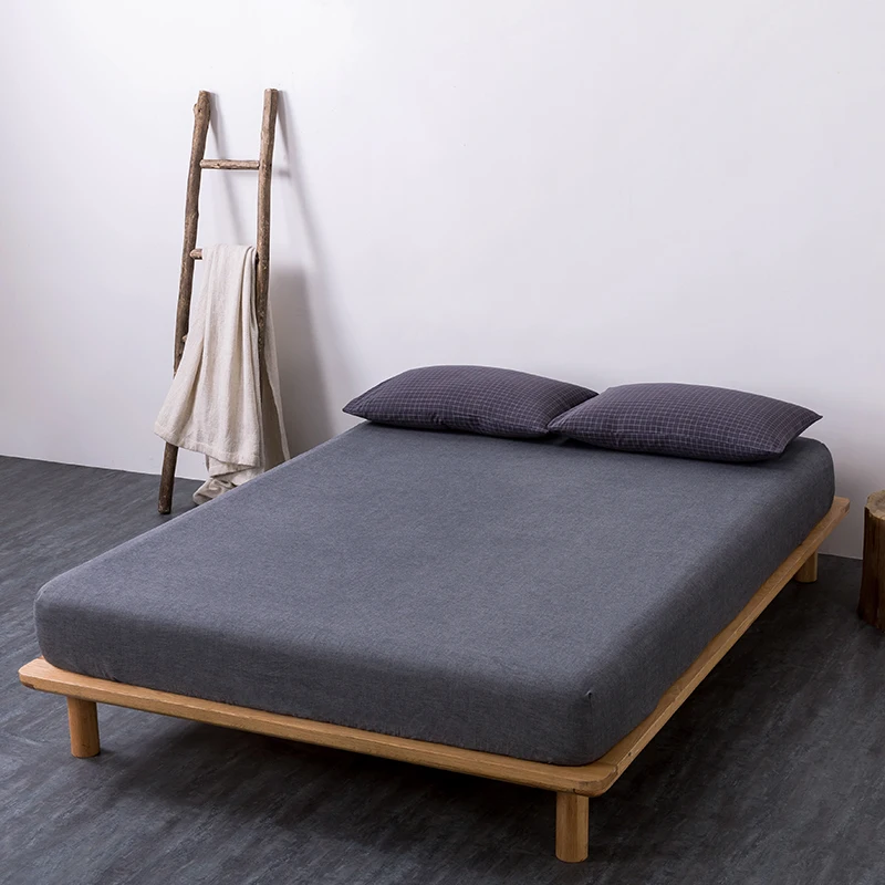 1 шт. наматрасник из натурального хлопка для двуспальной кровати|Простыня| |