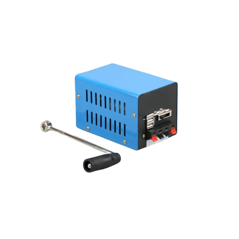 Высокая мощность ручной коленчатый генератор аварийный Зарядное устройство