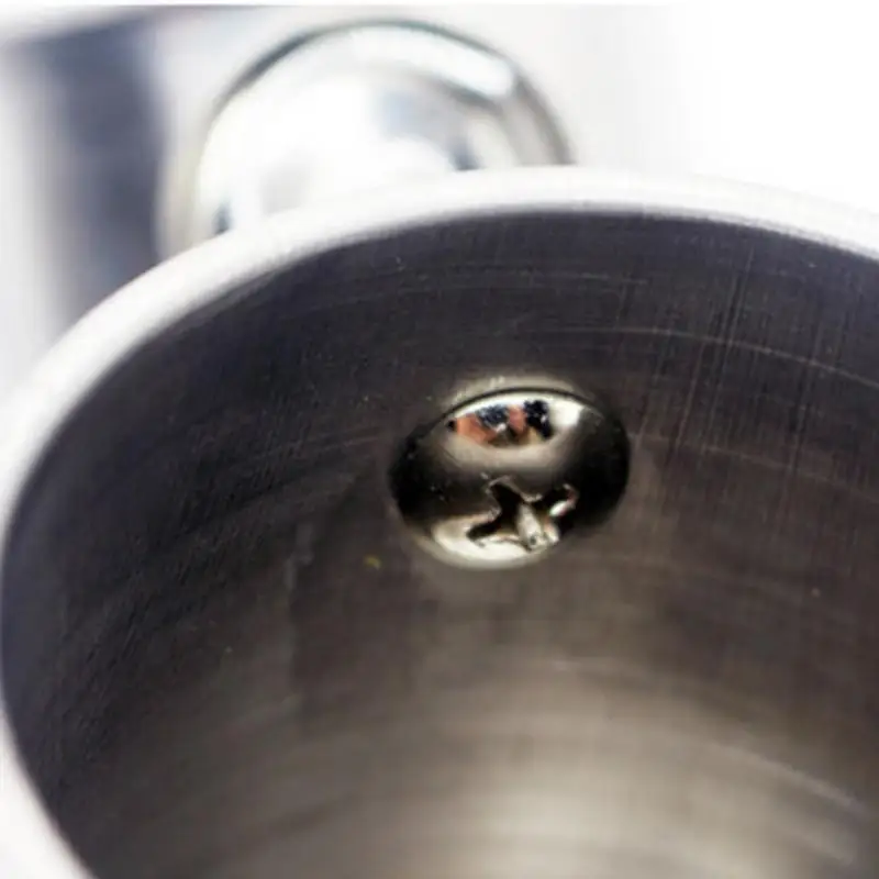 Подача воды пищи птица двойной чашки с зажимом Нержавеющая сталь кормушка для