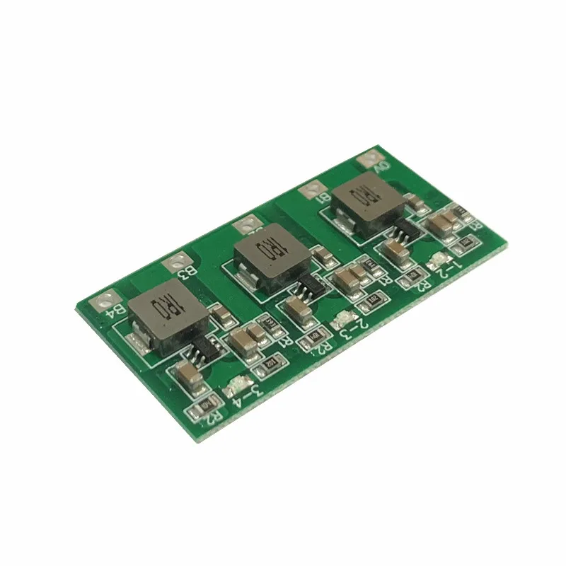 

4S 1.2A 1.3A Active Equalizer Balance Lithium/Lifepo4 battery active balancer board Energy transfer board/LED working indicator