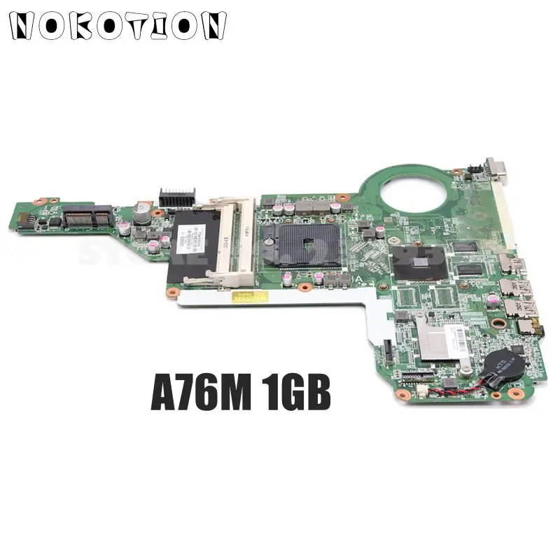 Материнская плата NOKOTION 720692-501 720692-001 для ноутбука hp Pavilion 15-E 17-E DA0R75MB6C0 Socket fs1 DDR3 1 Гб видеокарта